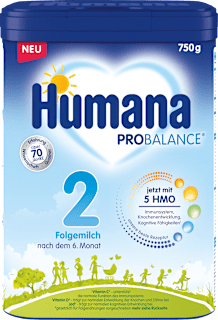 Folgemilch 2 ab dem 6. Monat Humana