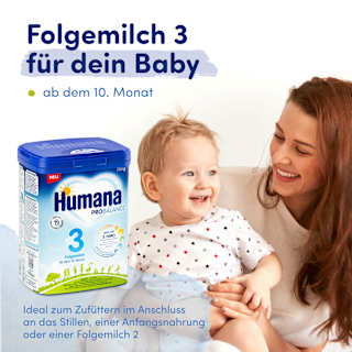 Folgemilch 3 ab dem 10. Monat Humana