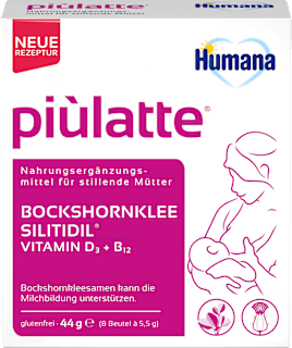 Piulatte mit Bockshornklee  Humana
