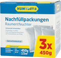 Raumentfeuchter Nachfüllpack 3 x 450 g HUMYDRY