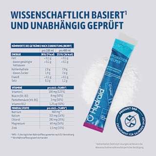Hydration Helper Elektrolyt-Drink-Mix Sticks Berry 6 St Hydraid