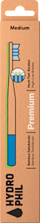 Zahnbürste Premium medium / natur & atlantic ocean Hydrophil