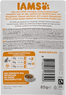 Nassfutter Katze mit Huhn & Pute in Sauce IAMS