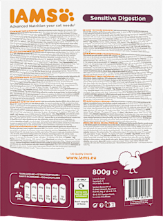 Trockenfutter Katze sensitive mit Truthahn IAMS