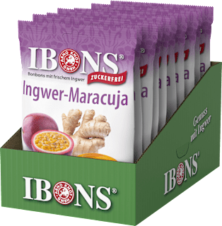 Bonbon, Ingwer-Maracuja, zuckerfrei IBONS