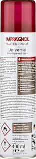 Imprägnierspray Universal für Textilien, Leder und Hightechgewebe Imprägnol