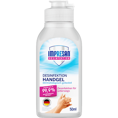 Impresan Hand Sanitizer Gel Travel Size 50ml