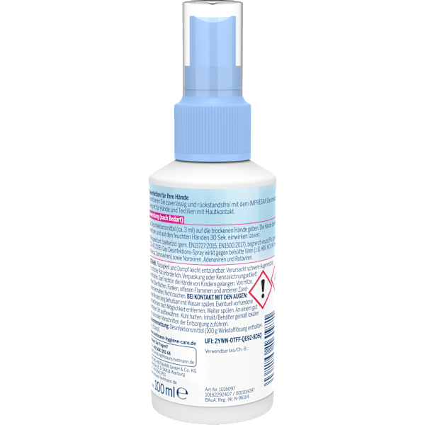 Handdesinfektionsspray Impresan