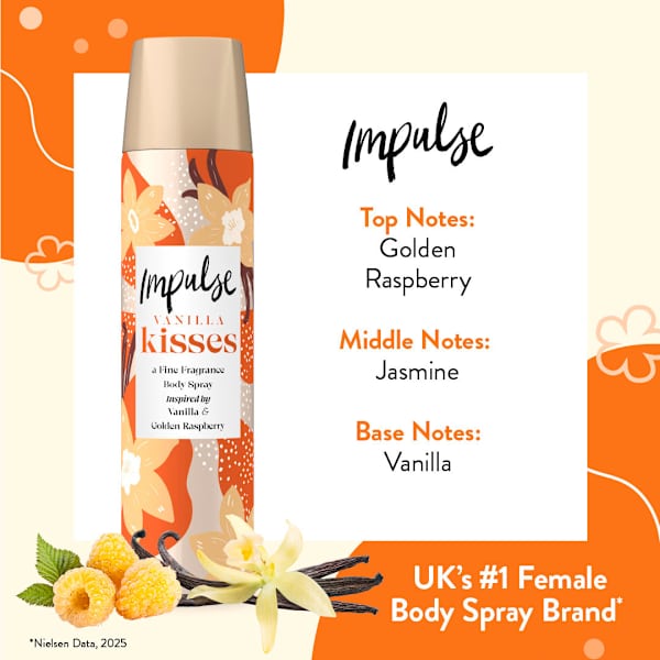 Bodyspray VANILLA kisses Impulse
