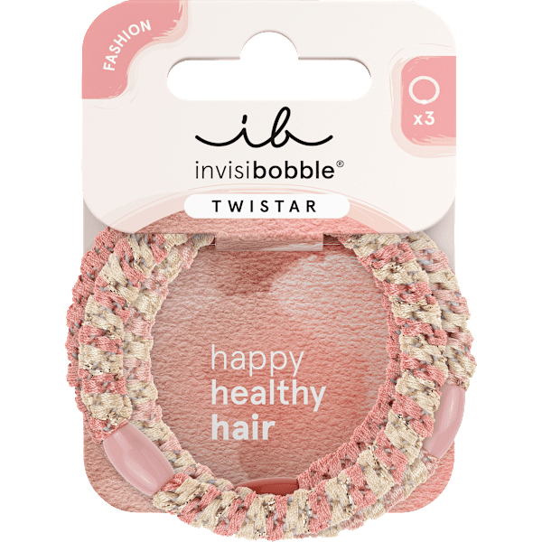 Haargummi Twistar Blush Braids invisibobble