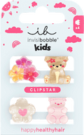 Haarklammern Clipstar Kids Bearly Bloomed invisibobble