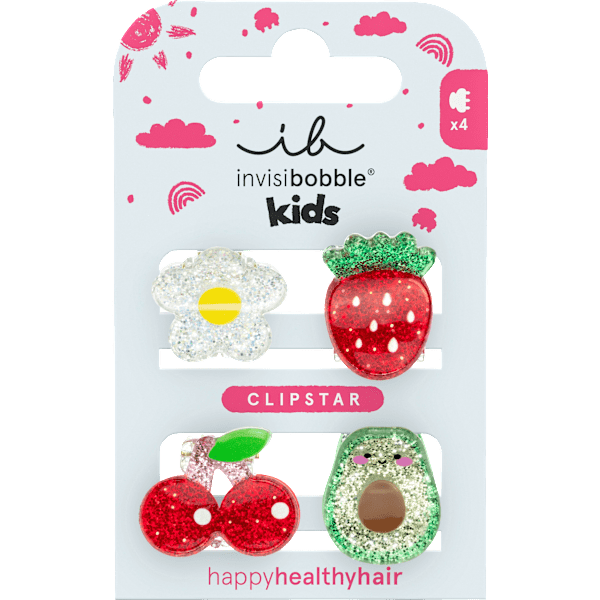 Haarklammern Clipstar Kids Frutti Fun invisibobble