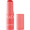 Blush Stick Lip & Cheek Tint Cooling Jelly 10 Coral Rouge IsaDora