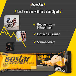Energieriegel Multifruits isostar