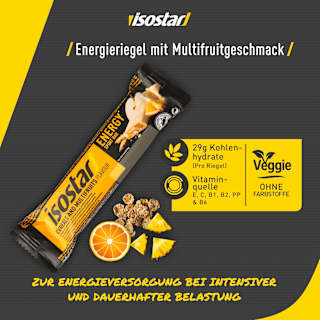 Energieriegel Multifruits isostar