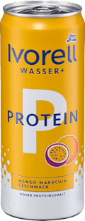 Erfrischungsgetränk, Wasser+ Protein, Mango-Maracuja Ivorell