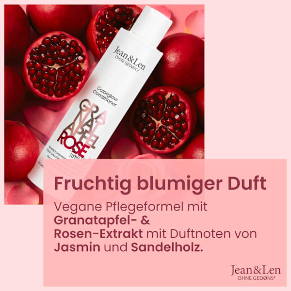 Conditioner Colorglow Granatapfel Rose Jean&Len