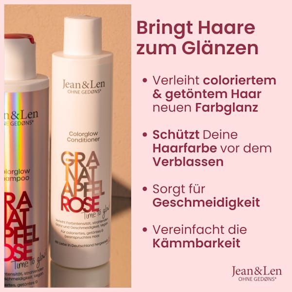 Conditioner Colorglow Granatapfel Rose Jean&Len