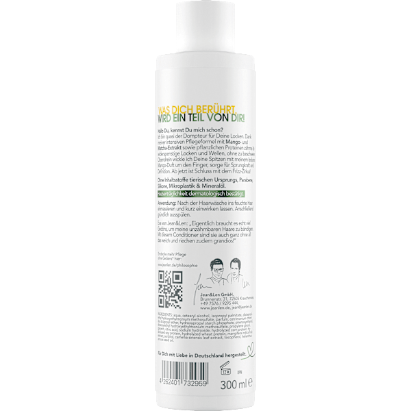 Conditioner Lockentraum Mango Matcha Jean&Len