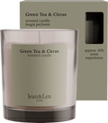 Duftkerze im Glas Green Tea & Citrus 195 g  Jean&Len