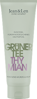 Duschgel Grüner Tee Thymian Jean&Len