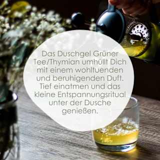 Duschgel Grüner Tee Thymian Jean&Len