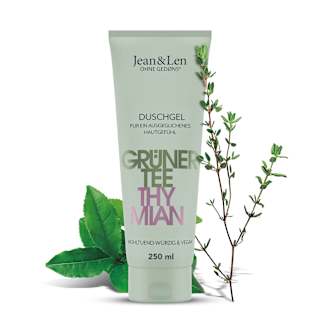 Duschgel Grüner Tee Thymian Jean&Len