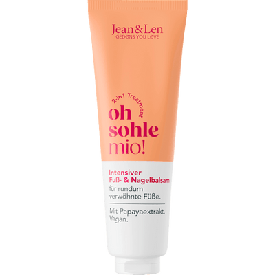 Jean&Len Foot & nail balm intensive 2-in-1 treatment, 100 ml