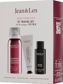 Geschenkset Travel Set Peony Lychee, Reisegröße 3tlg Jean&Len
