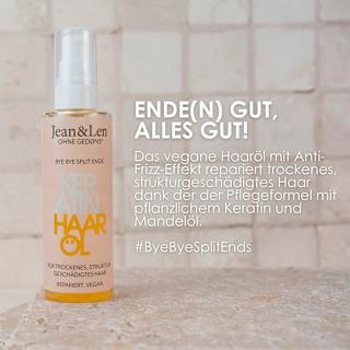 Haaröl Repair Keratin & Mandel Jean&Len