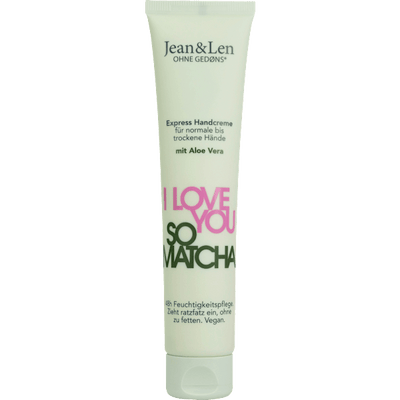Jean&Len Hand cream I love you so matcha, 75 ml