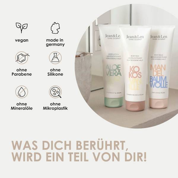 Körpermilch Shea & Superme Hydration  Jean&Len