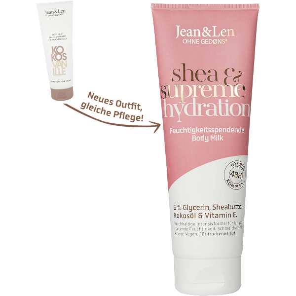 Körpermilch Shea & Superme Hydration  Jean&Len