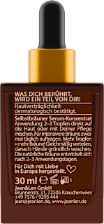 Selbstbräuner Konzentrat the face glow tanning drops Jean&Len
