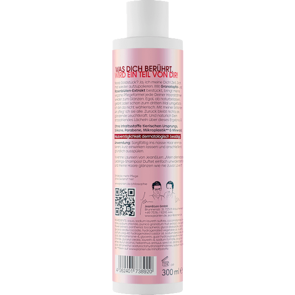 Shampoo Colorglow Granatapfel Rose Jean&Len