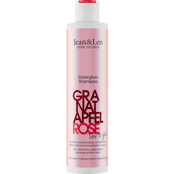 Shampoo Colorglow Granatapfel Rose Jean&Len