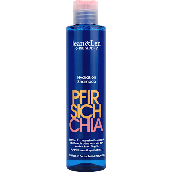 Shampoo Hydration Pfirsich Chia Jean&Len