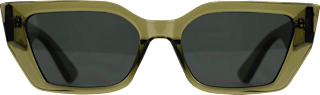 Sonnenbrille Erwachsene Brooklyn grün, eckig Jean&Len