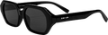 Sonnenbrille Erwachsene Milano schwarz, eckig Jean&Len