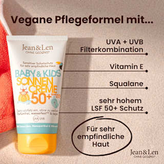 Sonnencreme Baby & Kids, LSF 50+ Jean&Len