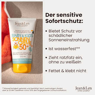 Sonnencreme Baby & Kids, LSF 50+ Jean&Len