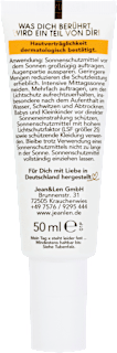Sonnenfluid Gesicht sensitiv, hydro protect, LSF 50 Jean&Len