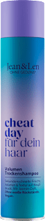 Trockenshampoo "cheat day für dein haar" Volumen Jean&Len