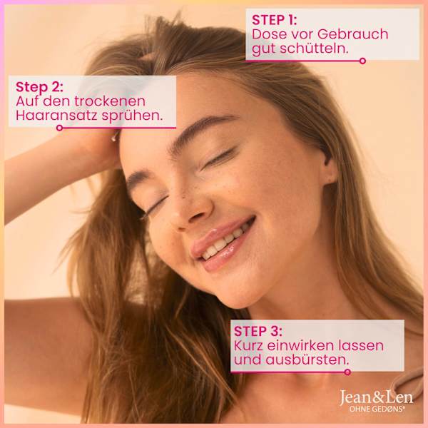Trockenshampoo "no bad hair days" Effekt 7in1 Jean&Len