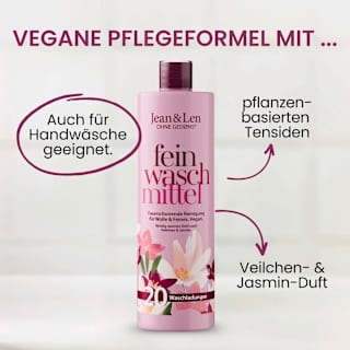 Woll & Feinwaschmittel flüssig Veilchen&Jasmin Jean&Len
