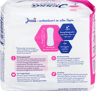 Einlagen Inkontinenz Mini Long Jessa DISKRET