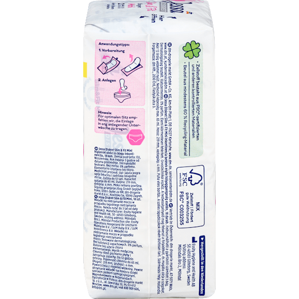 Einlagen Inkontinenz Slim & Fit Mini Jessa DISKRET