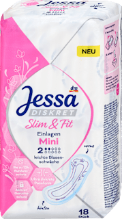 Einlagen Inkontinenz Slim & Fit Mini Jessa DISKRET
