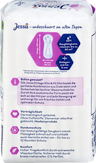 Einlagen Inkontinenz Slim & Fit Normal  Jessa DISKRET