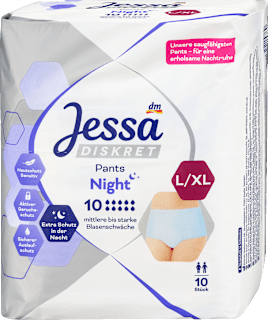 Pants Inkontinenz Night Gr. L/XL  Jessa DISKRET